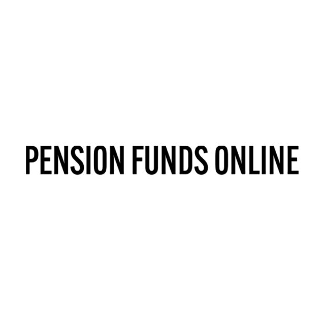 Pension Funds Online logo in black